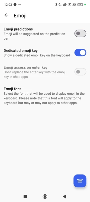 SwiftKey Keyboard – capture d'écran 1