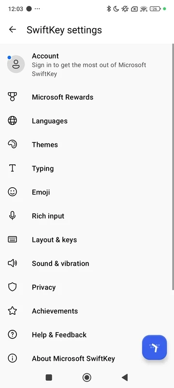 SwiftKey Keyboard – capture d'écran 3