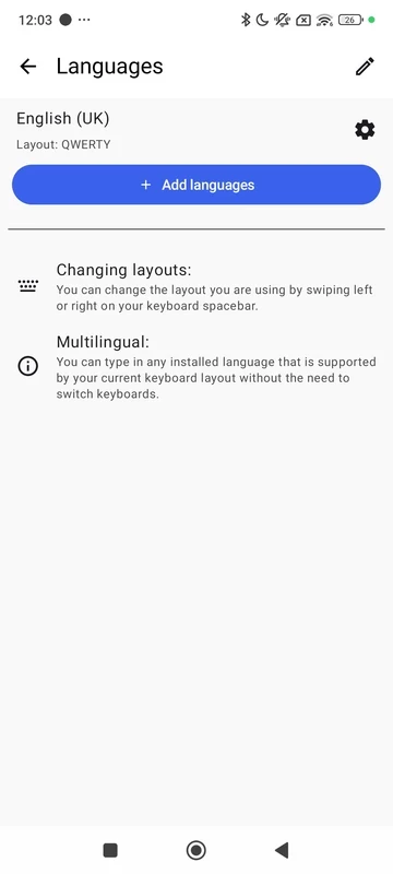 SwiftKey Keyboard – capture d'écran 5