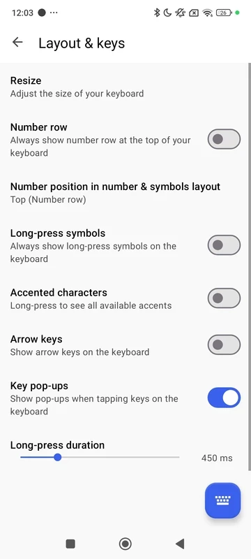 SwiftKey Keyboard – capture d'écran 6