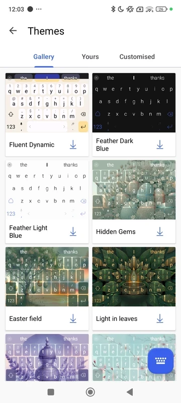 SwiftKey Keyboard – capture d'écran 7